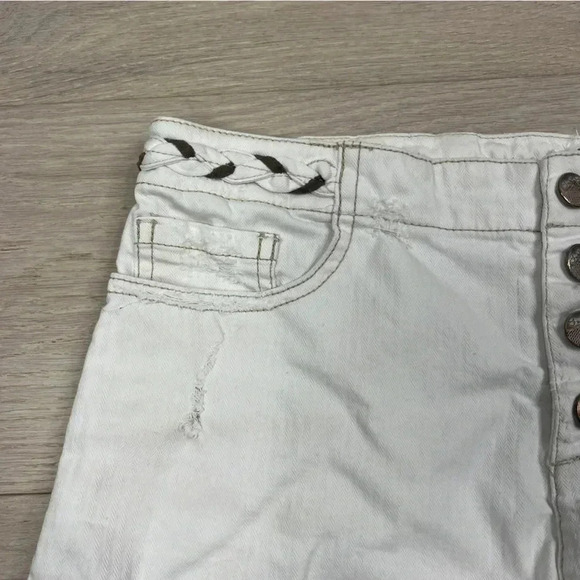 Free People Low Rise Braided Shorts - Picture 4 of 9